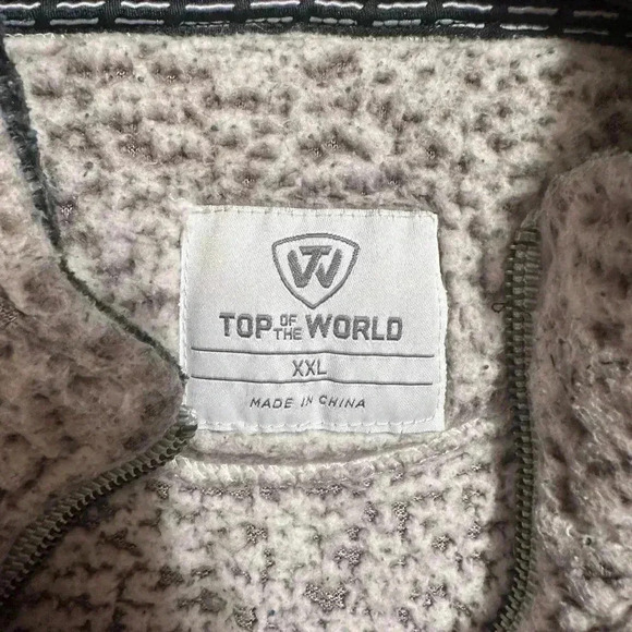 Gunflint Trail Long Sleeve Fleece‎ Half Zip Sweater Size XXL - Picture 8 of 8